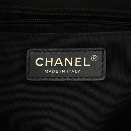 Chanel Calfskin Chevron Quilted Small Urban Spirit Backpack Black 6 of 11