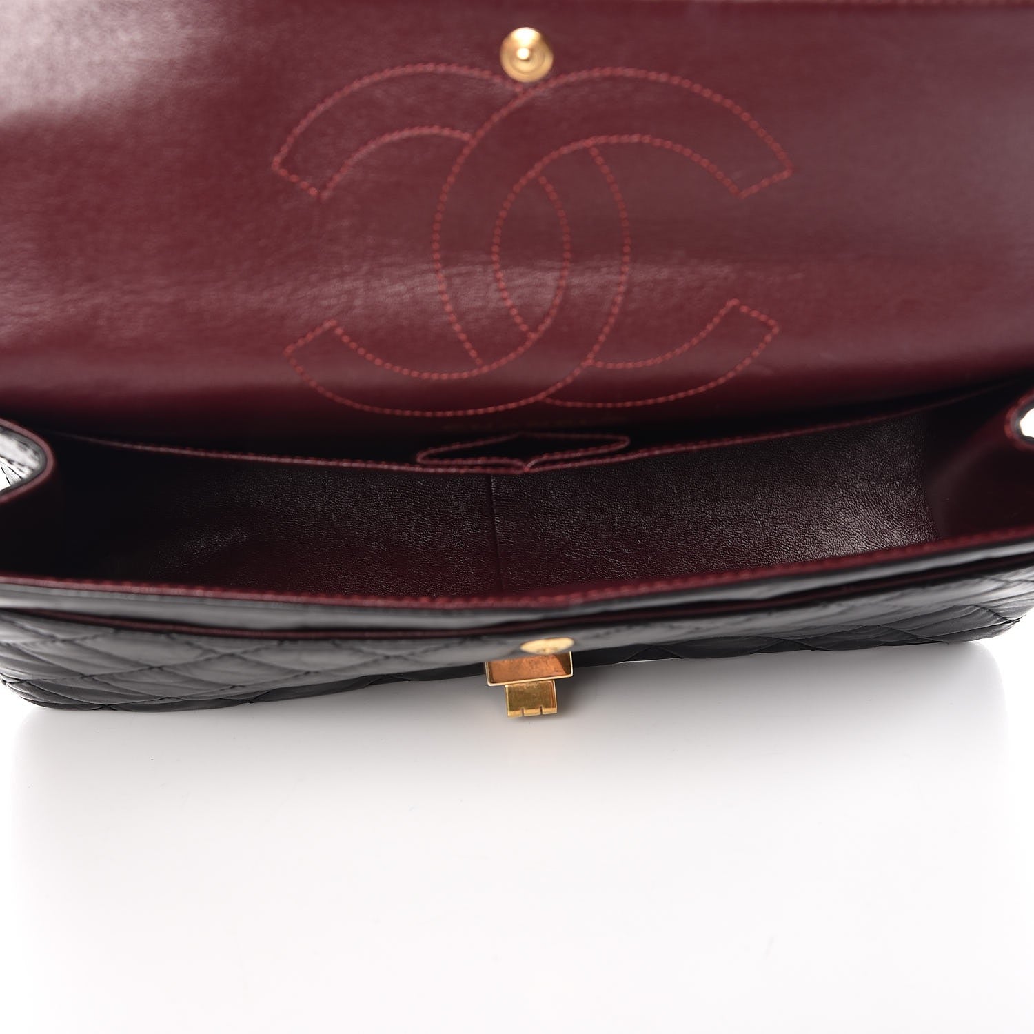 Chanel Aged Calfskin Quilted 2.55 Reissue 226 Flap Black 6 of 9