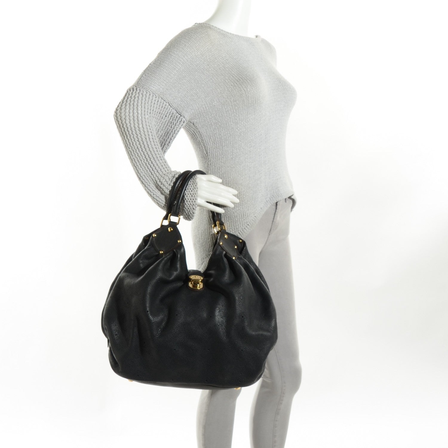 Louis Vuitton Mahina XL Black 2 of 7