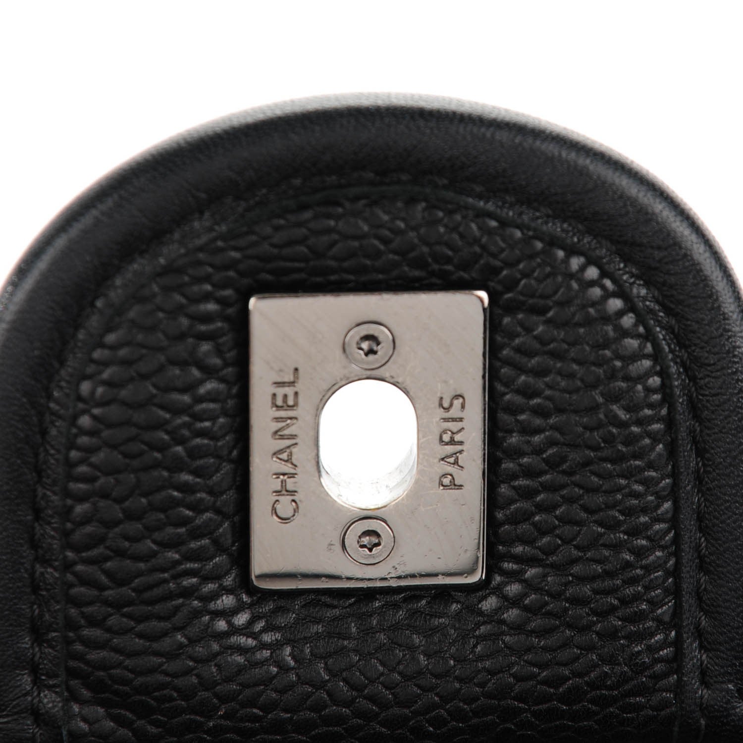 Chanel Caviar Quilted Medium French Riviera Flap Black 6 of 8