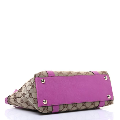 Gucci Monogram Small Abbey Tote Pink 4 of 12