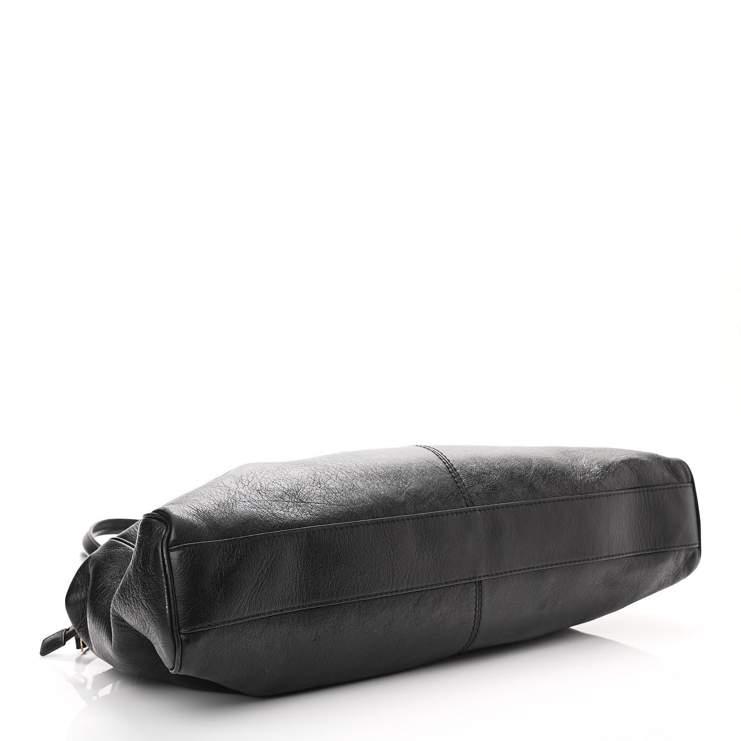 Calfskin Large Re(Belle) Top Handle Bag Black