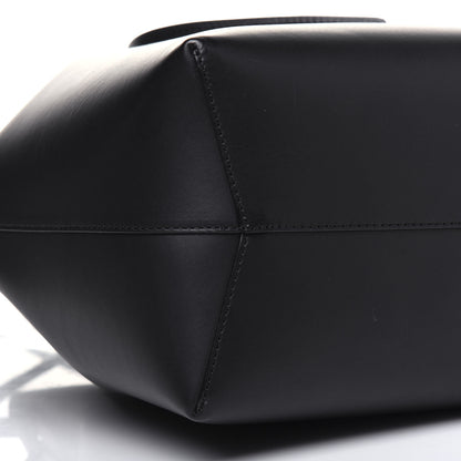 Mansur Gavriel Vegetable Tanned Calfskin Bucket Bag Black Flamma 10 of 11
