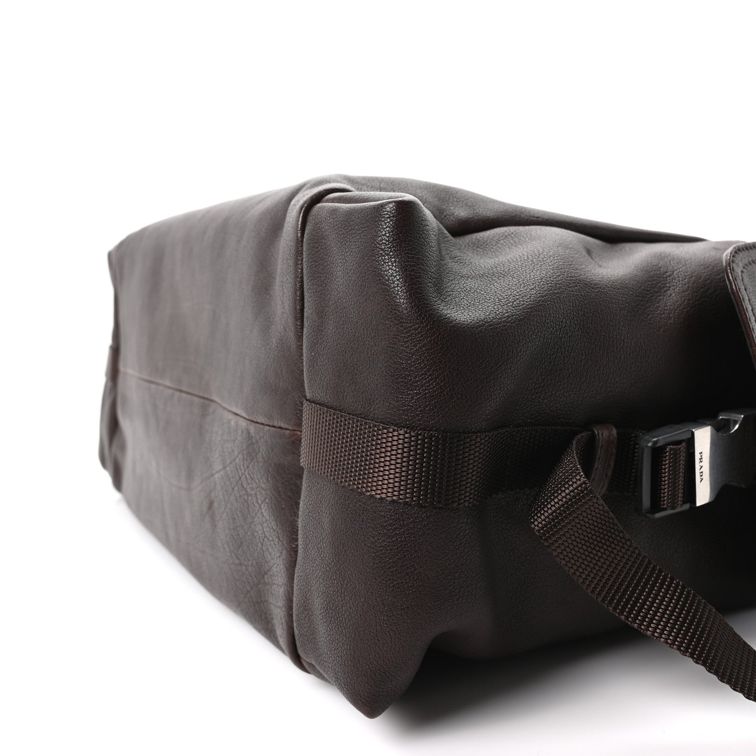 Prada Bullhide Large Explore Shoulder Bag Coffee 9 of 9