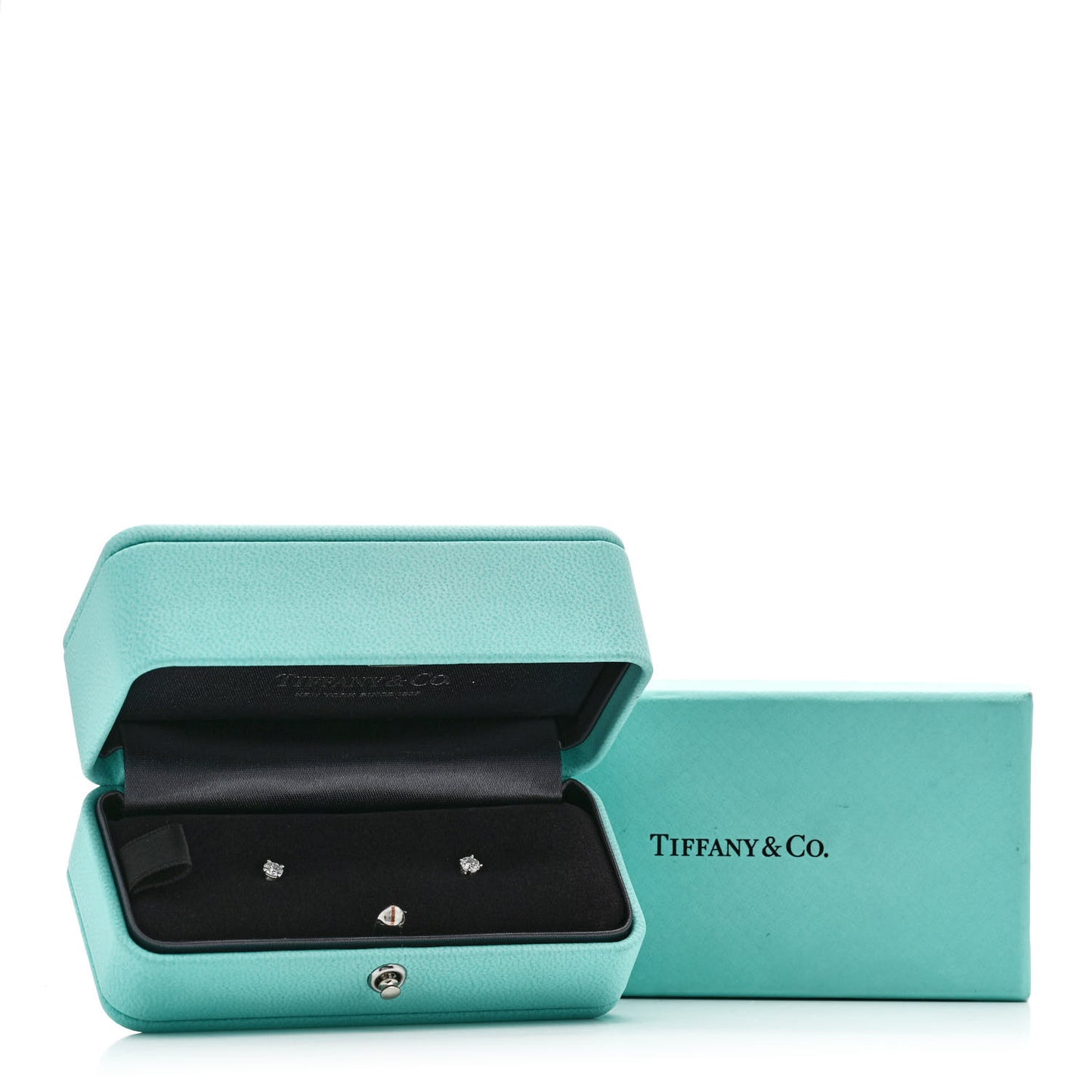 Platinum Diamond .27ctw Solitaire Earrings