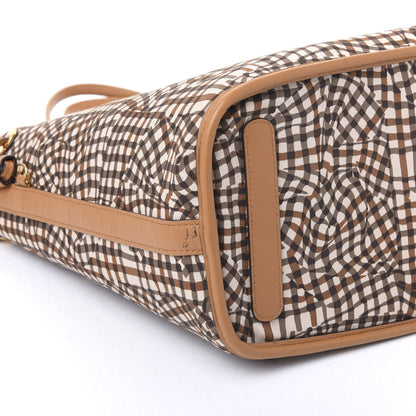 MCM Visetos Medium Liz Reversible Shopper Tote Cognac 15 of 16