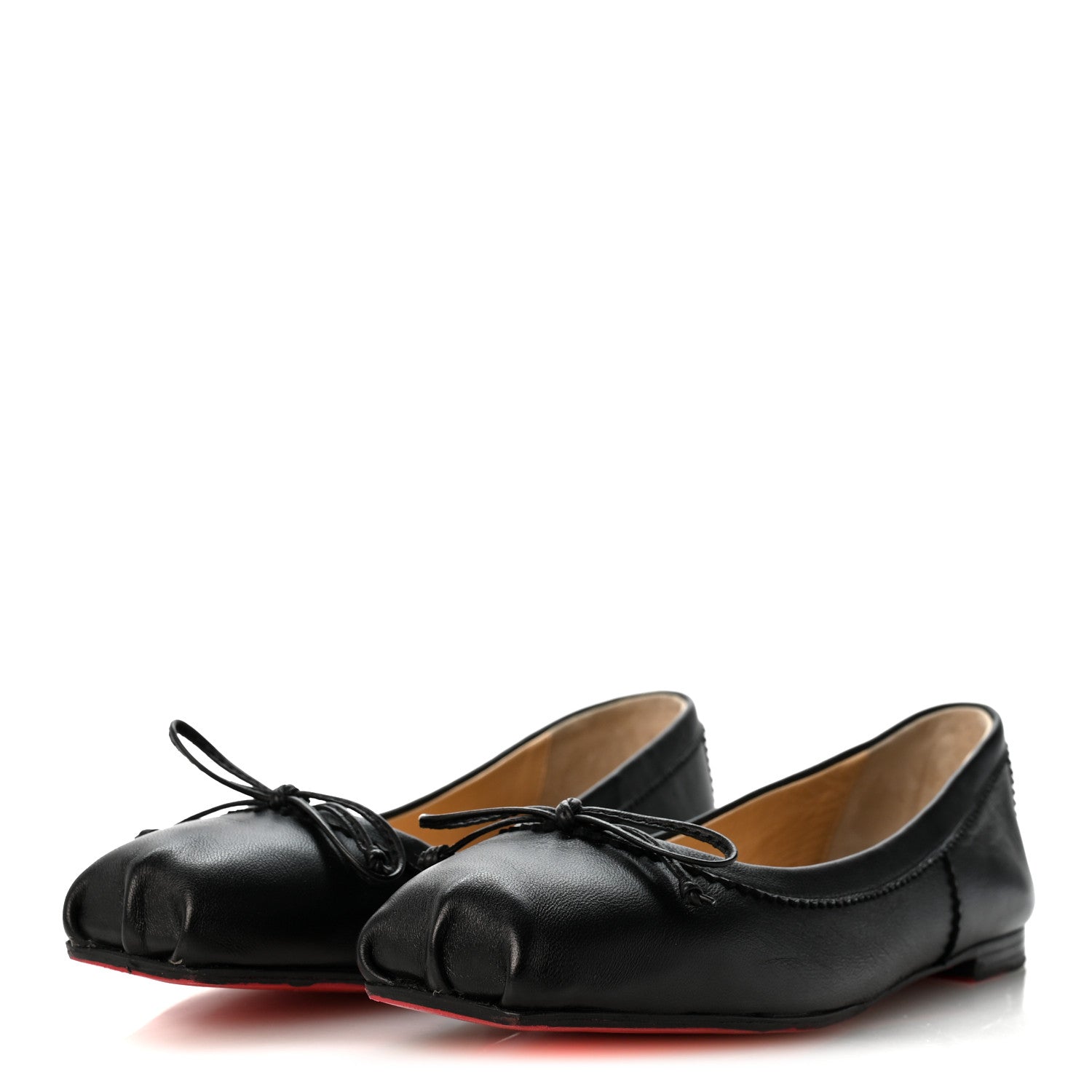 Christian Louboutin Nappa Mamadrague Flats 37 Black 4 of 9