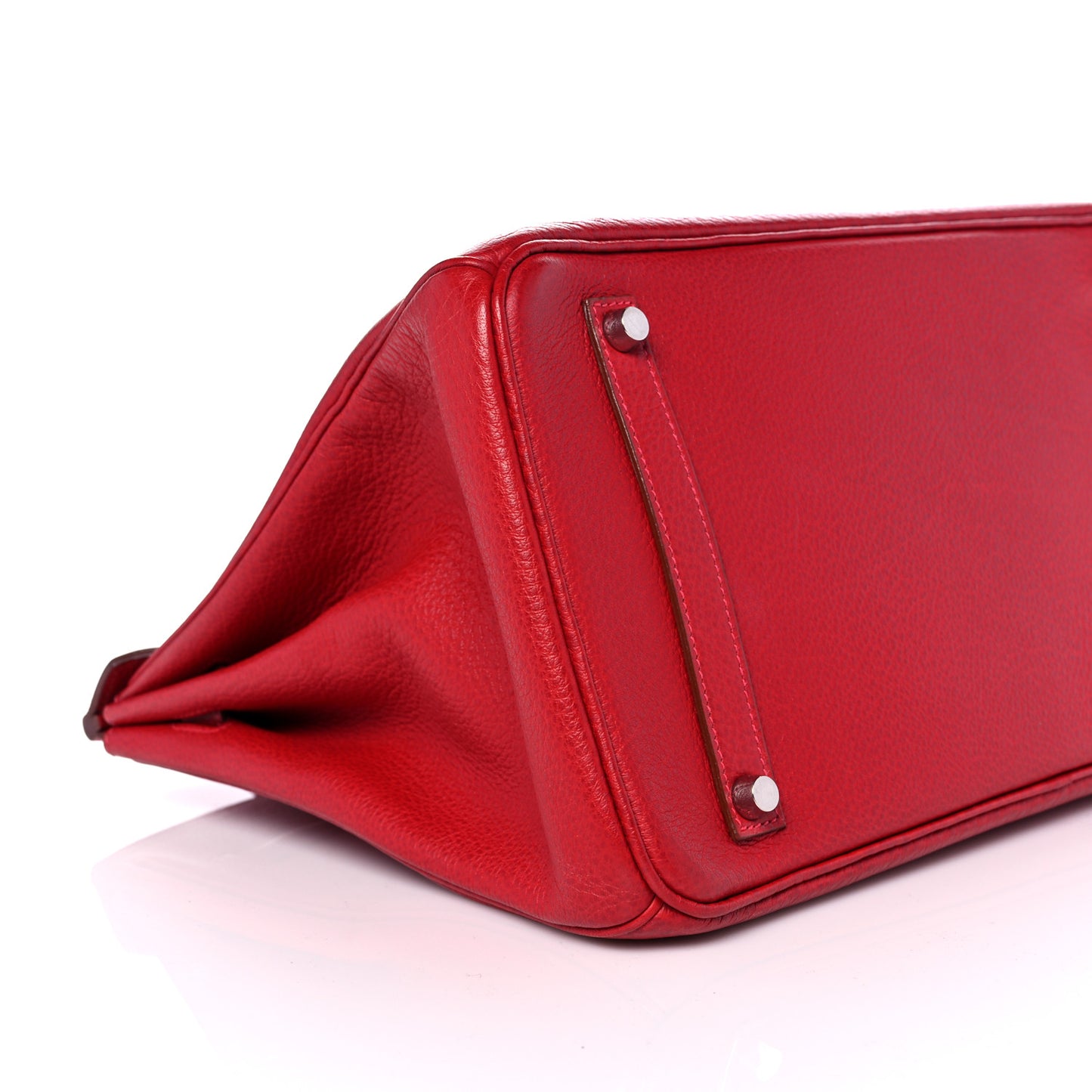 Buffle Skipper Birkin 35 Rouge Vif
