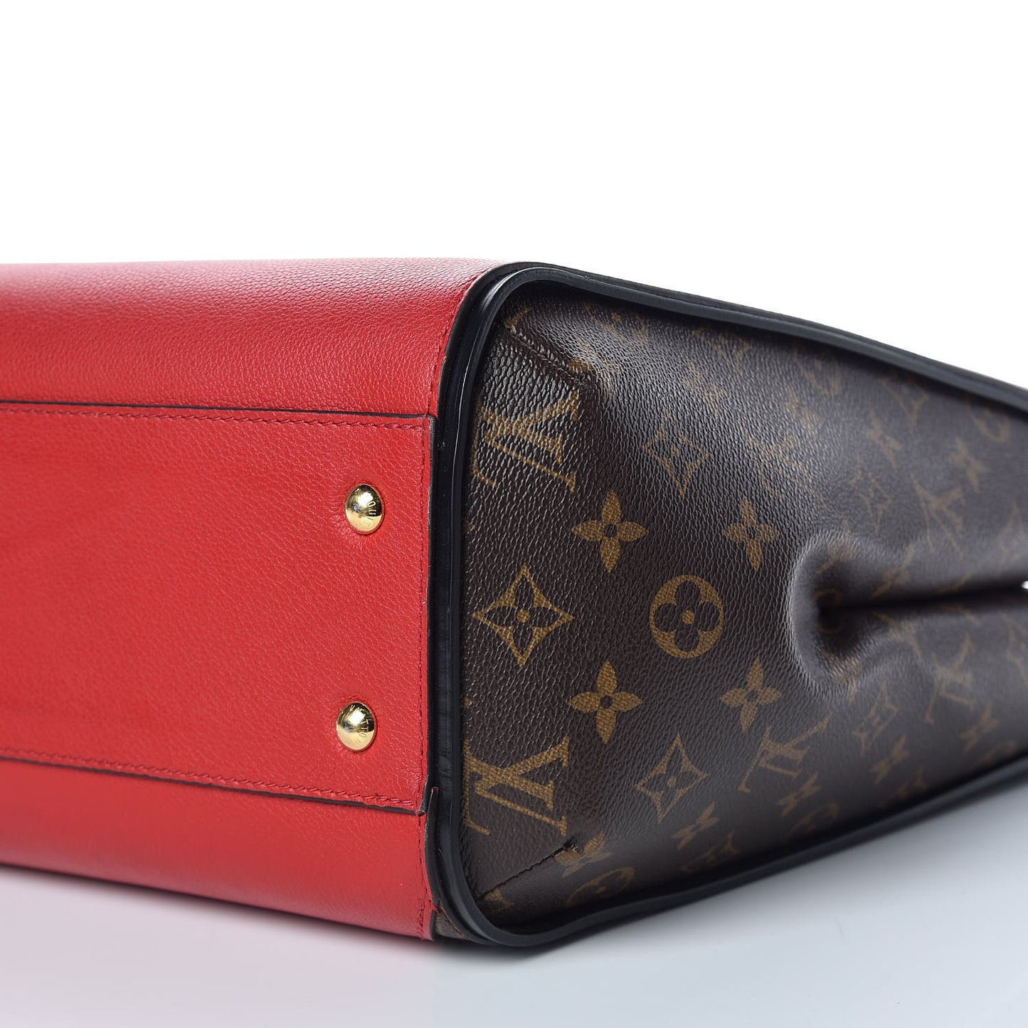 Calfskin Monogram Kimono Tote Cherry