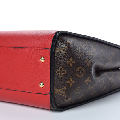 Louis Vuitton Calfskin Monogram Kimono Tote Cherry 6 of 9