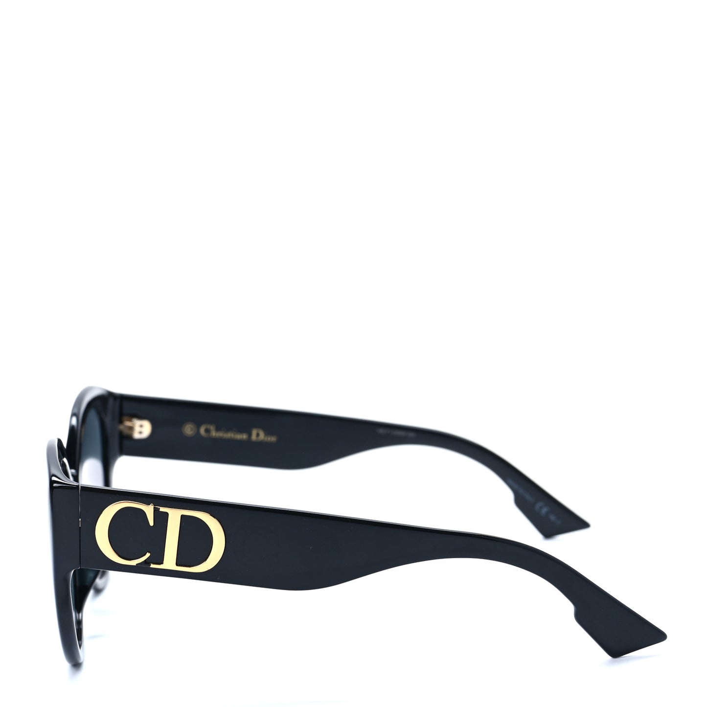 Acetate DDiorF Cat Eye Sunglasses Black