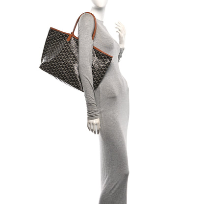 Goyard Goyardine Saint Louis PM Black Gold 2 of 11