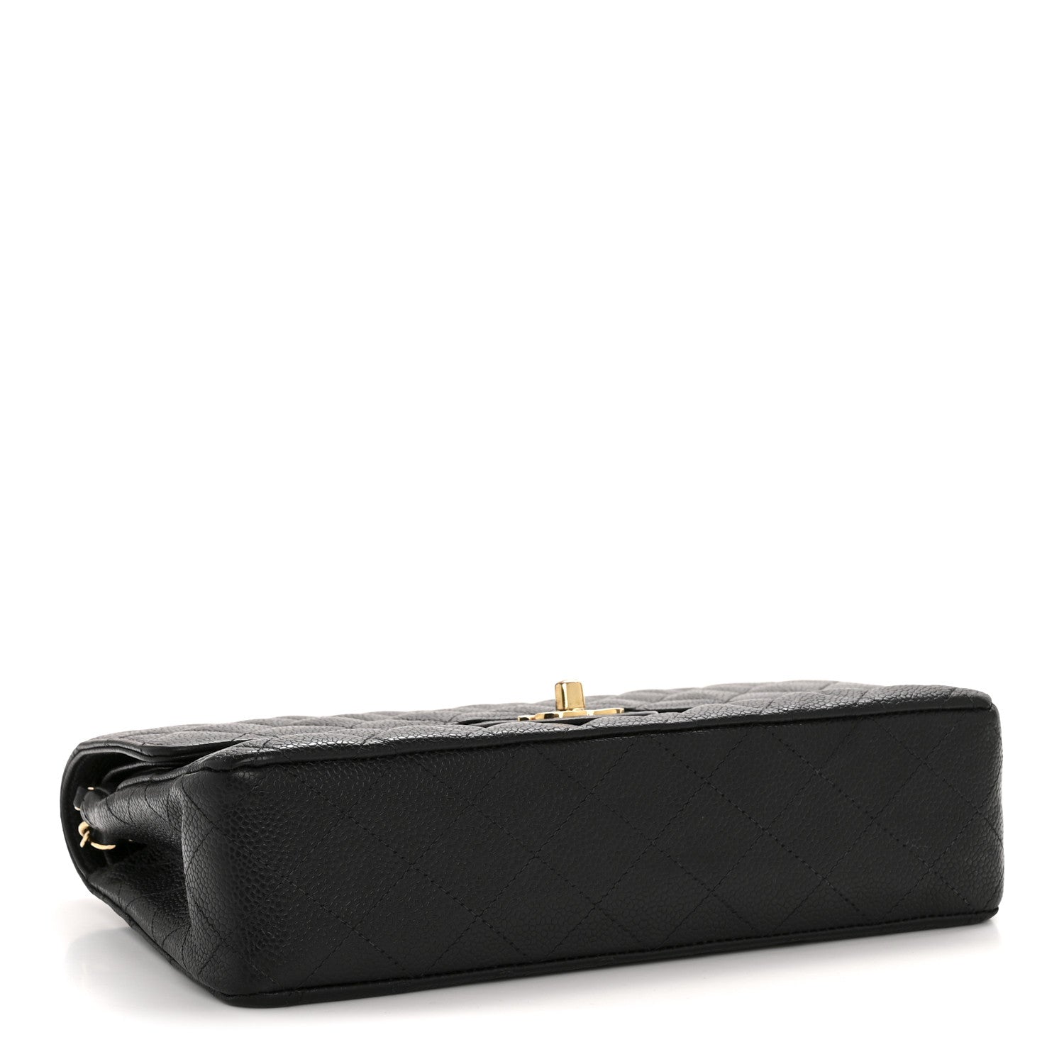 Chanel Caviar Quilted Medium Double Flap Black 4 of 14