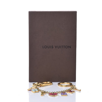 Louis Vuitton Enamel Pretty Charms Key Chain Holder Bag Charm 4 of 4