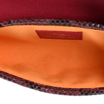 Louis Vuitton Monogram Sequins Savage Cub Clutch Rose 5 of 10