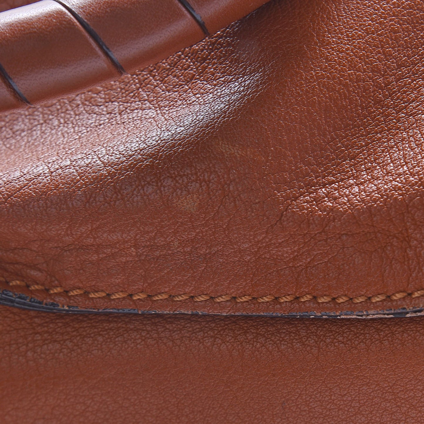 Calfskin Medium Marcie Satchel Tan