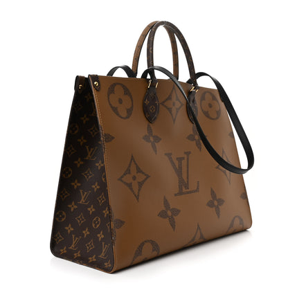 Louis Vuitton Reverse Monogram Giant Onthego GM 3 of 10