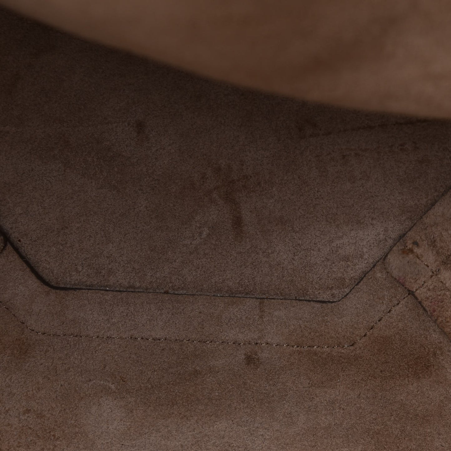 Soft Grained Calfskin Small Belt Cabas Phantom Taupe