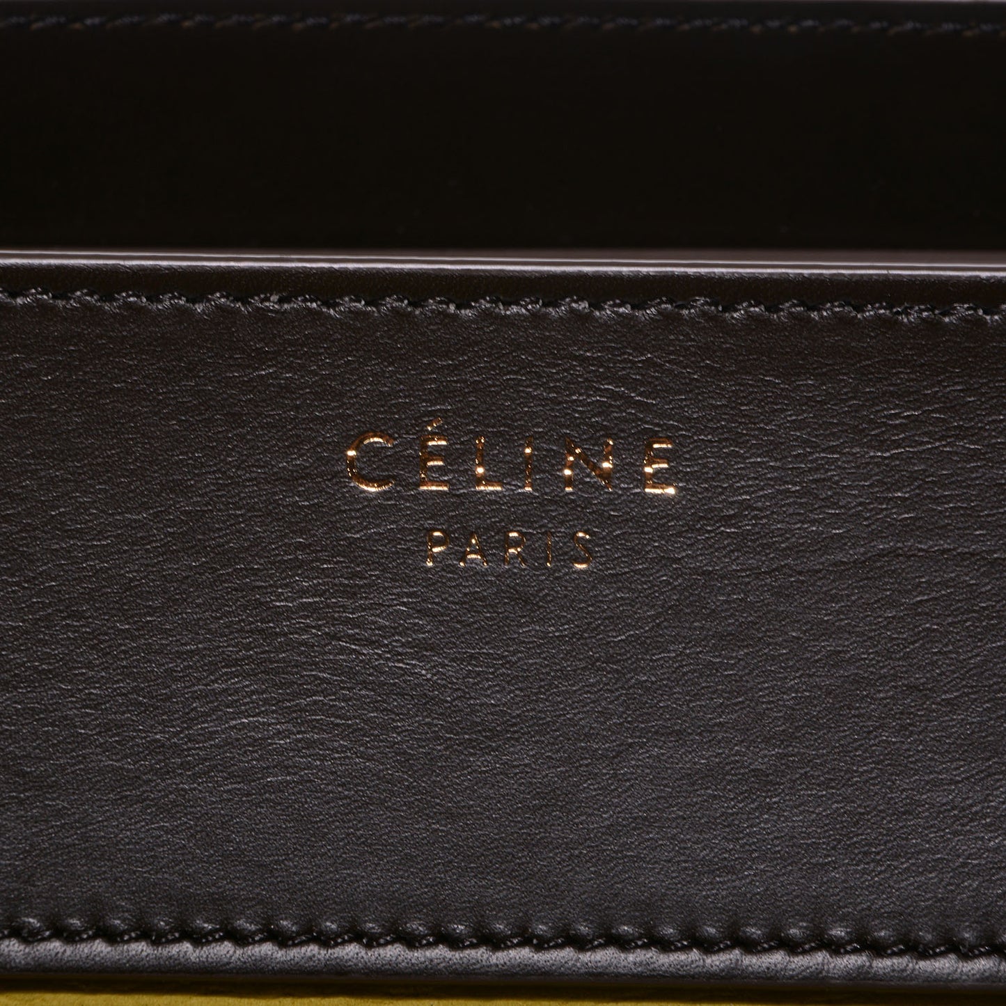 Nubuck Calfskin Mini Tri-Color Luggage Chartreuse