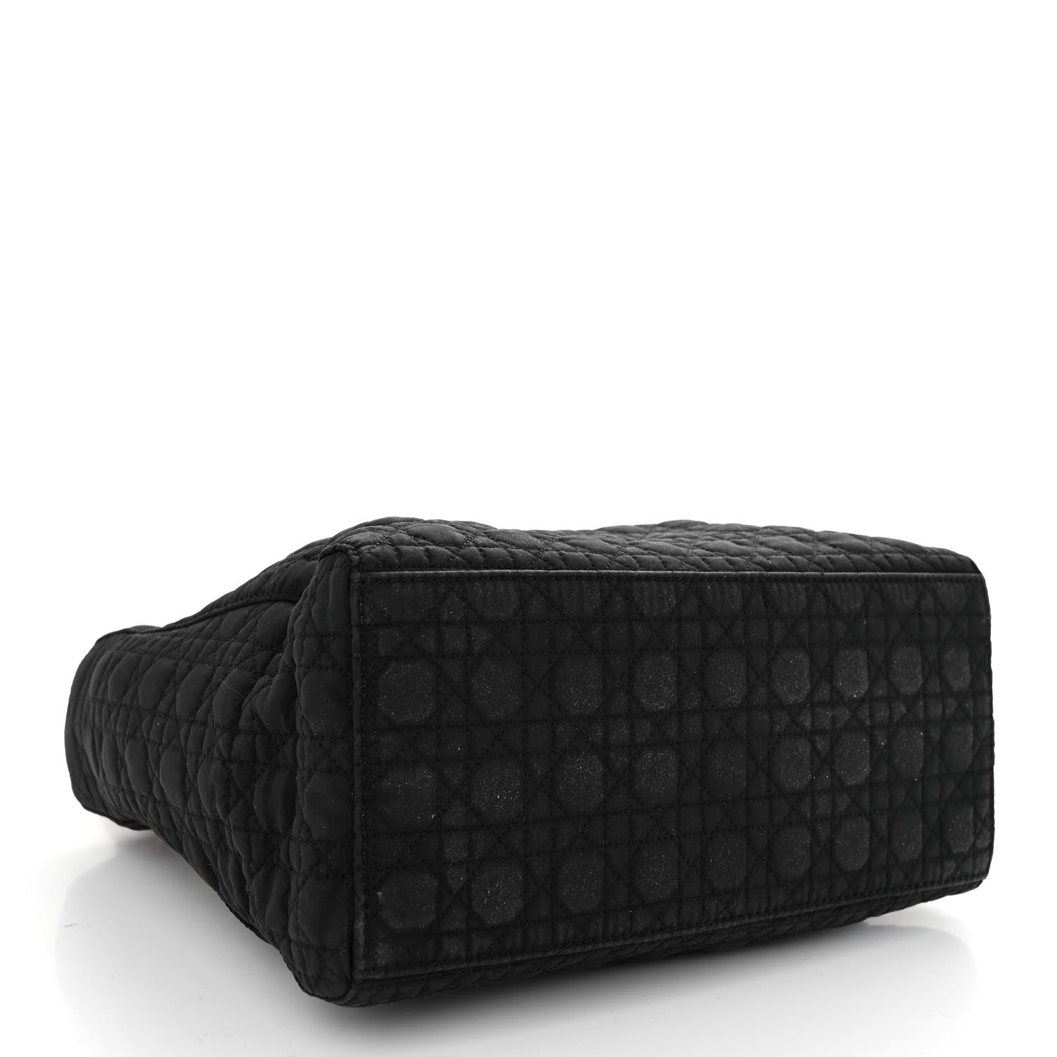 Christian Dior Nylon Cannage Medium Lady Dior Black 4 of 11