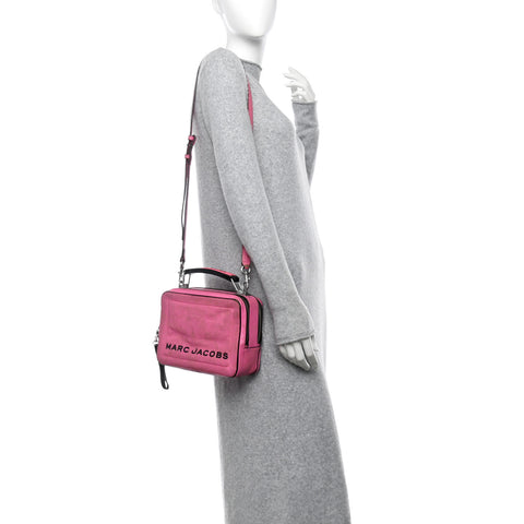 Calfskin Mini The Box Bag Pink