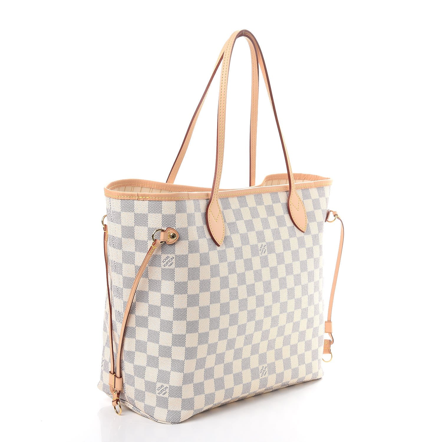 Louis Vuitton Damier Azur Neverfull MM 3 of 9