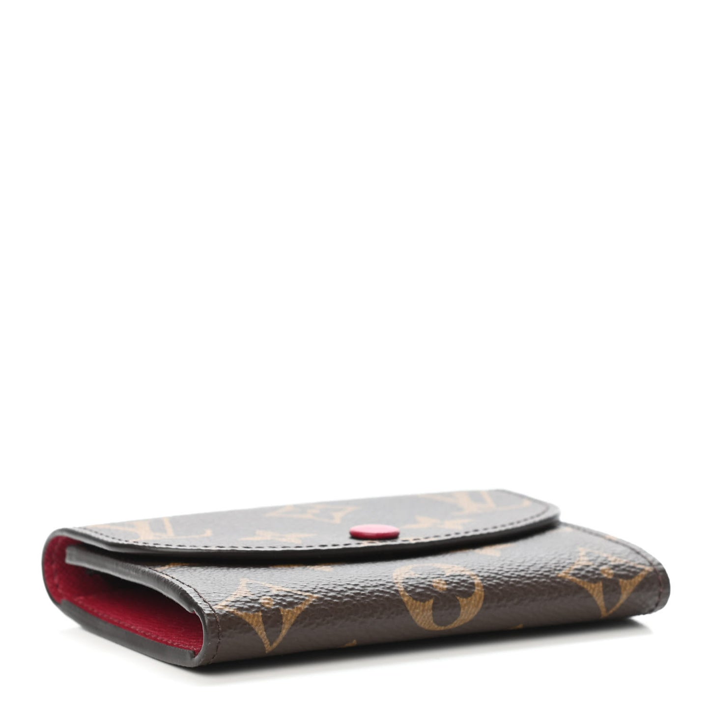 Monogram Rosalie Coin Purse Fuchsia