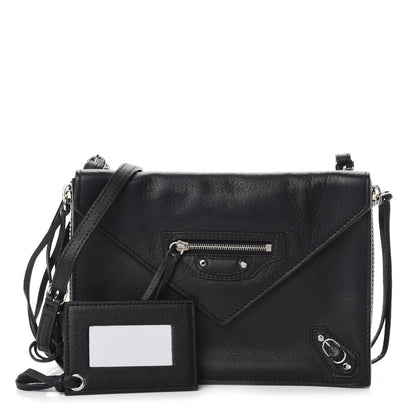 Balenciaga Veau Papier Triple XS Zip Around Crossbody Black 1 of 10