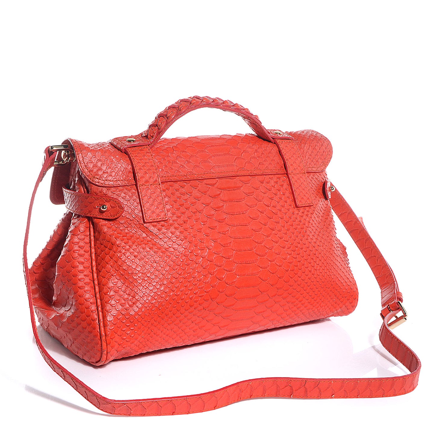 Silky Snake Print Alexa Flame