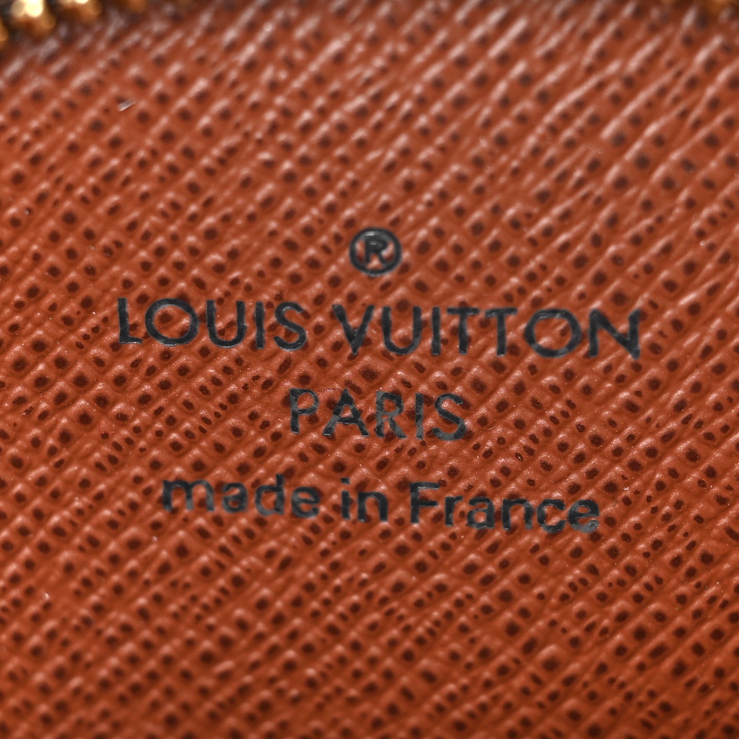 Monogram Round Coin Purse