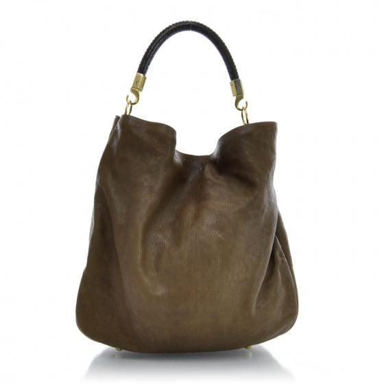 Leather Large Roady Brown