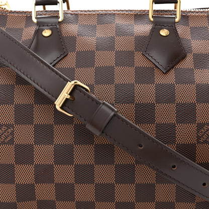 Louis Vuitton Damier Ebene Speedy Bandouliere 25 8 of 11