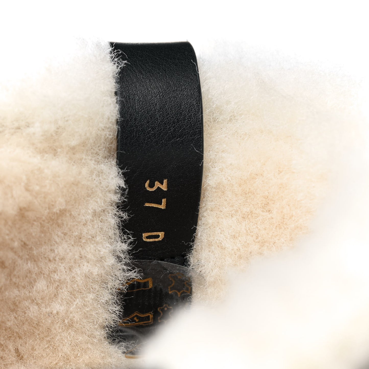 Calfskin Shearling D-Furious Boots 37 Black