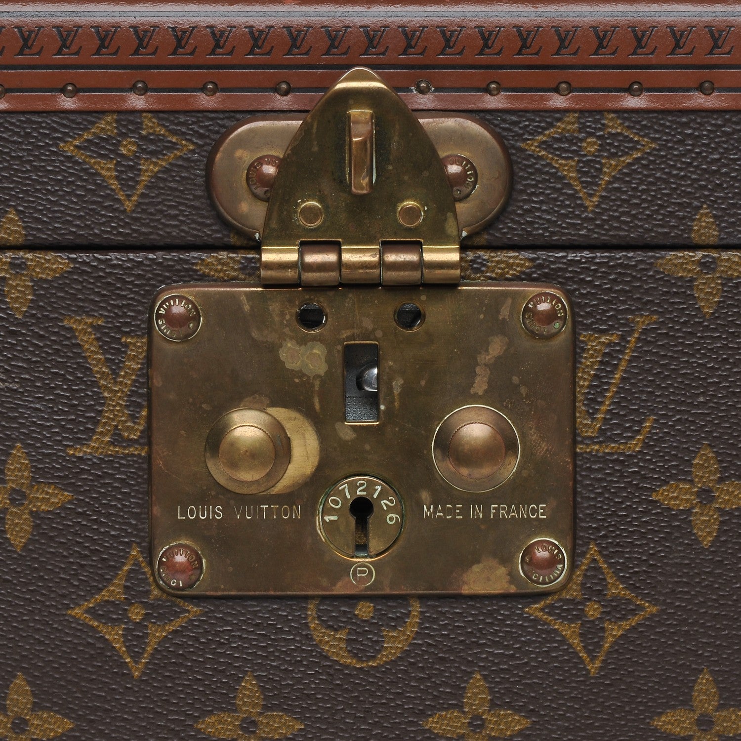 Louis Vuitton Monogram Boite Flacons Beauty Train Trunk Case 10 of 21