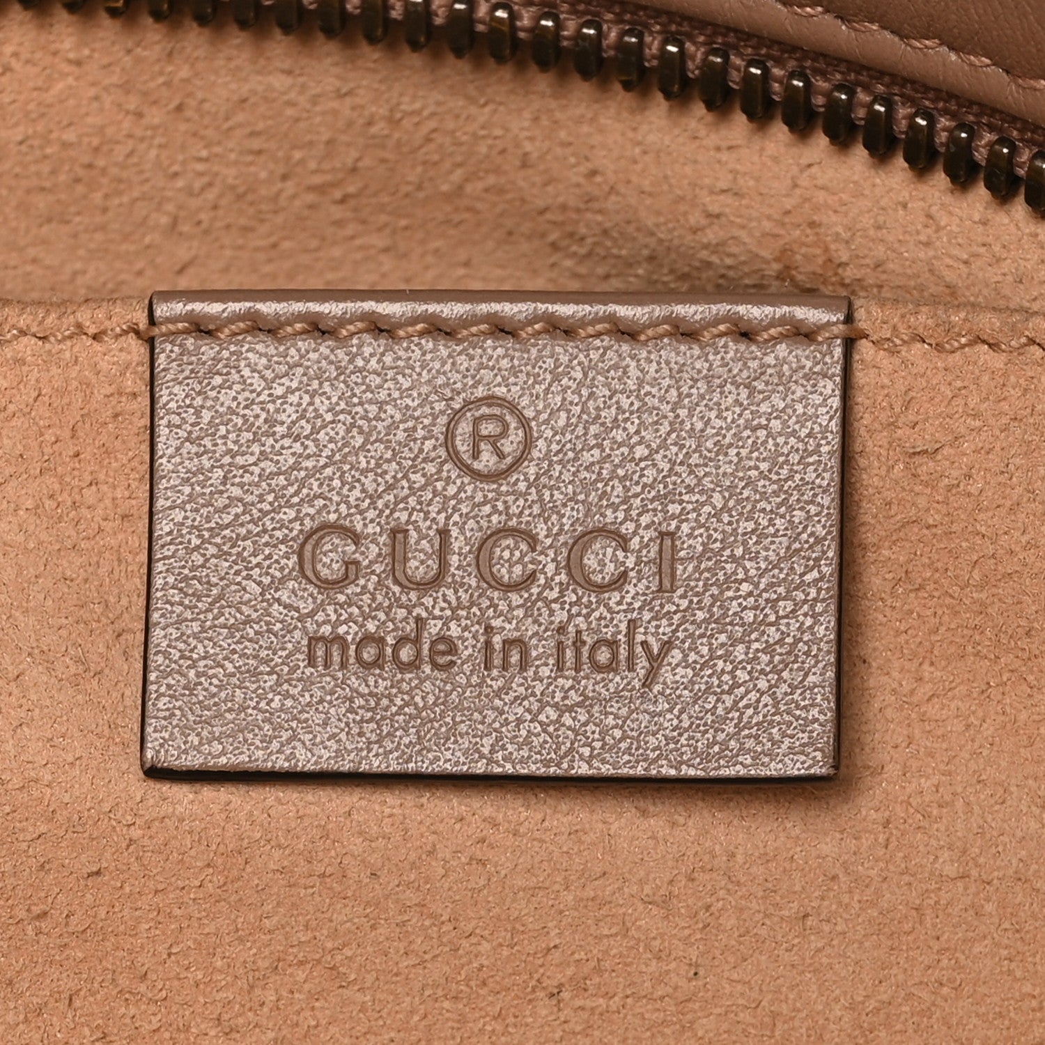 Gucci Calfskin Matelasse Small GG Marmont Chain Shoulder Bag Porcelain Rose 6 of 10