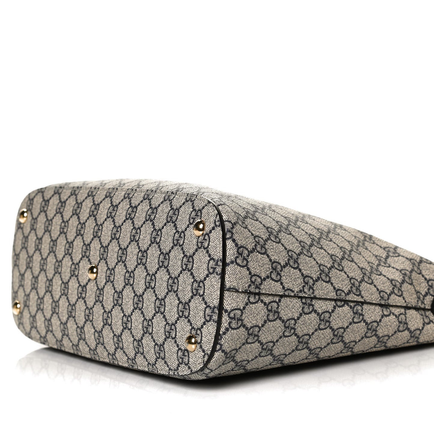 GG Supreme Monogram Linea A Hobo Navy