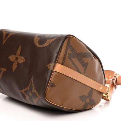 Louis Vuitton Reverse Monogram Giant Speedy Bandouliere 30 7 of 11