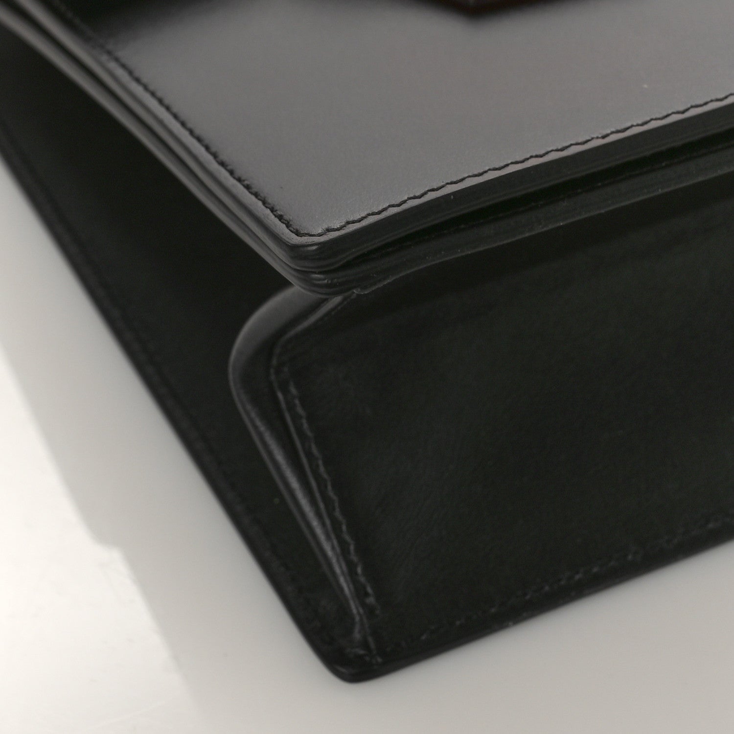 Off-White Calfskin Jitney 1.4 Bag Black Orange 7 of 9