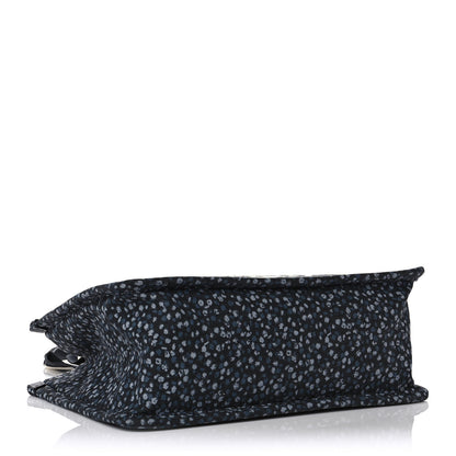 Marc Jacobs Canvas Floral Print Signet Tote Bag Blue Mirage Multicolor 4 of 13