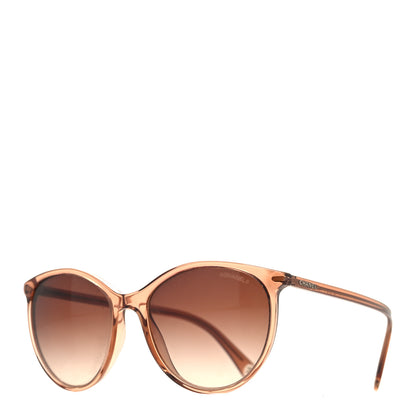 Chanel Acetate Round 5448 Sunglasses Brown 1 of 7