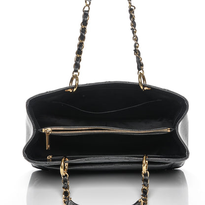 Chanel Caviar Quilted Grand Shopping Tote GST Black 5 of 8