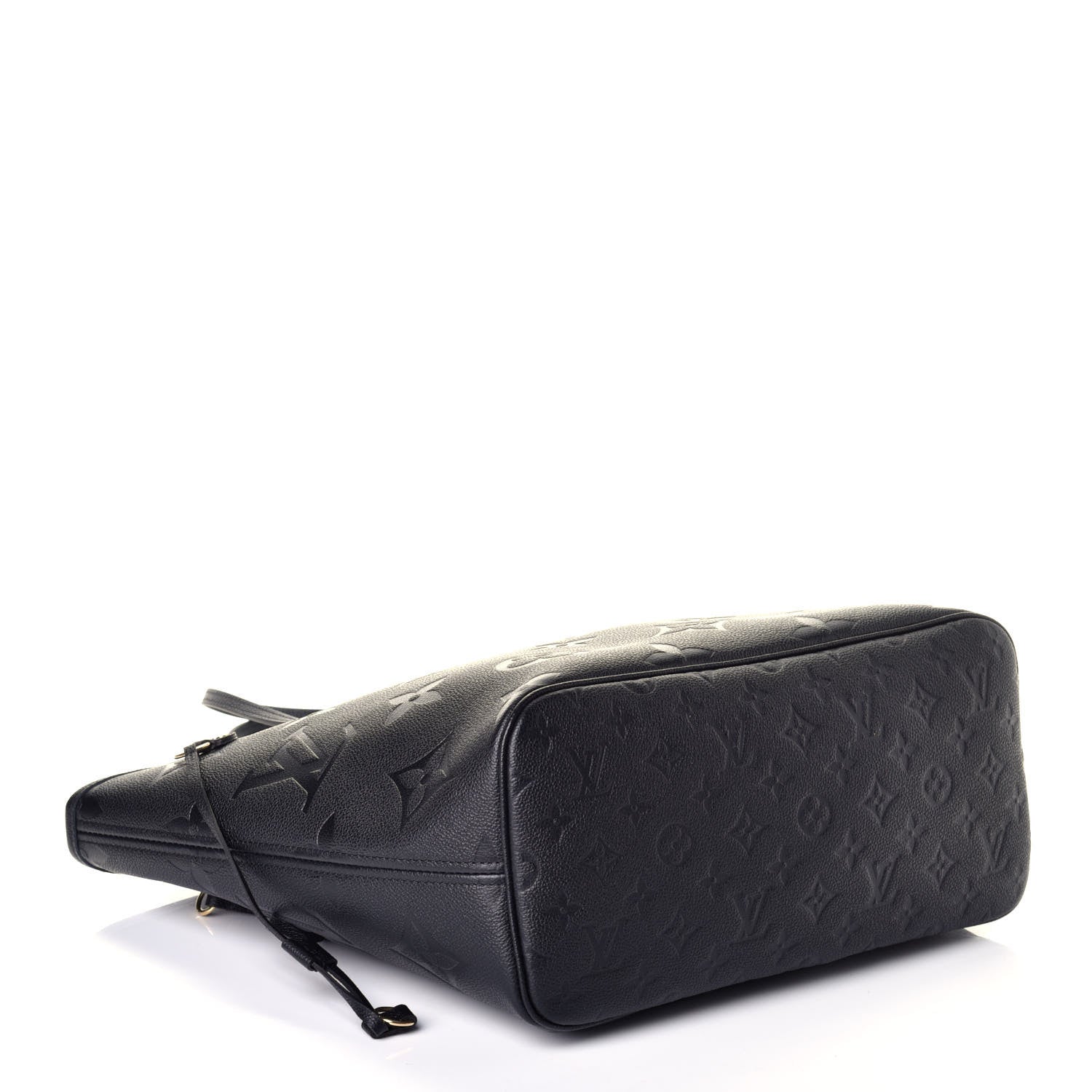 Louis Vuitton Empreinte Monogram Giant Neverfull MM Black 9 of 22