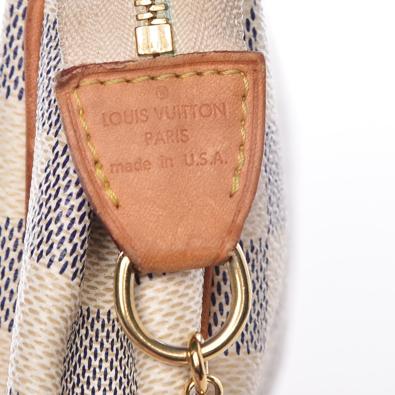Louis Vuitton Damier Azur Eva Clutch 6 of 11