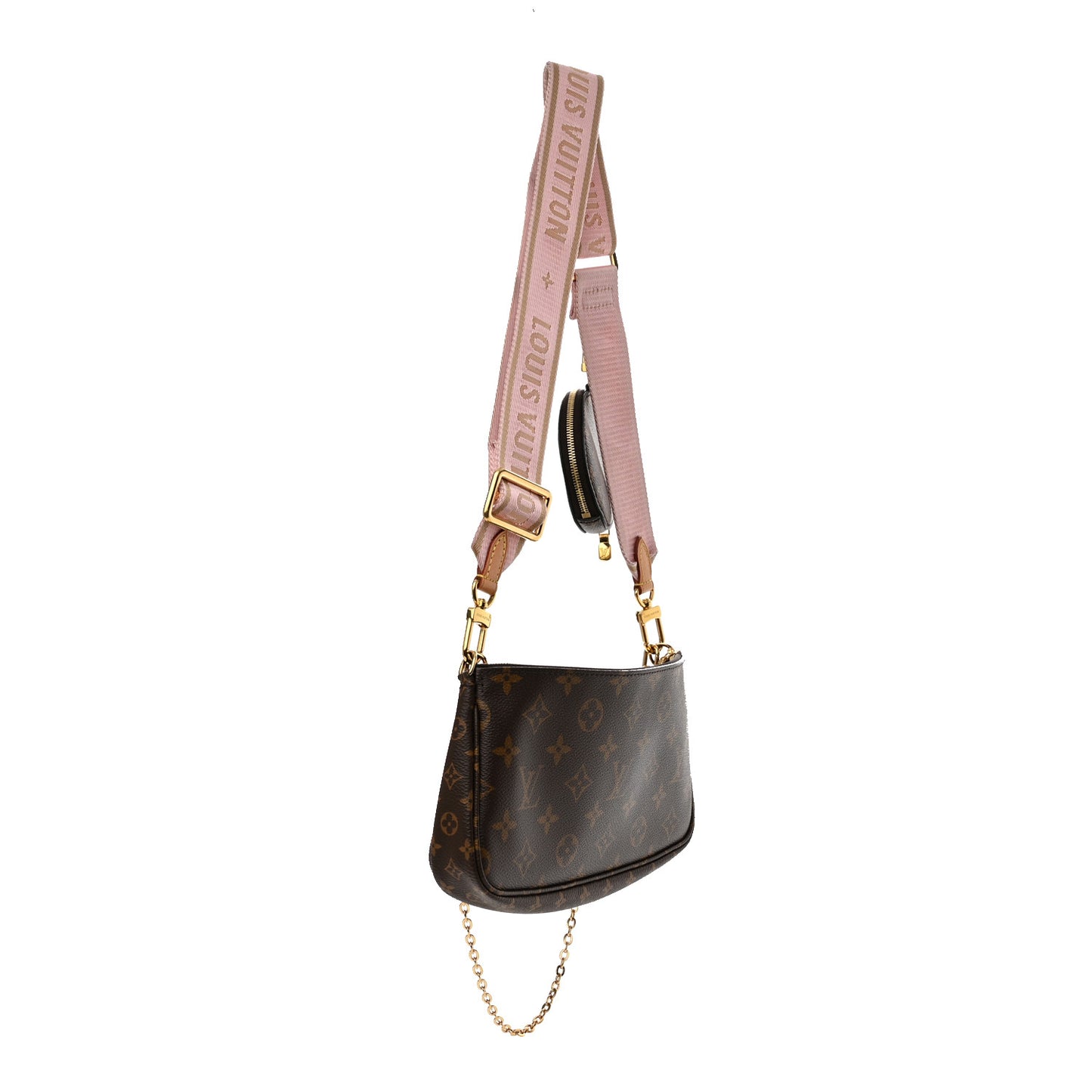 Monogram Multi Pochette Accessories Rose Clair