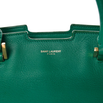Saint Laurent Calfskin Medium Classic Y Cabas Green 9 of 12