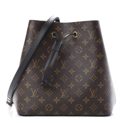 Louis Vuitton Monogram Neonoe MM Black 1 of 11
