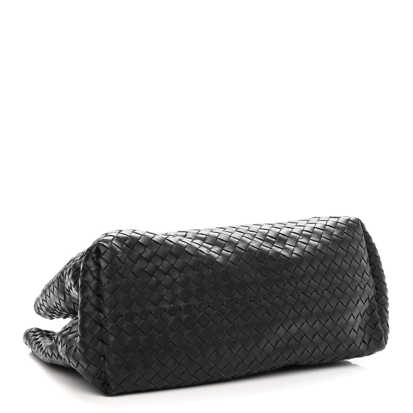 Nappa Intrecciato Medium Tote Black