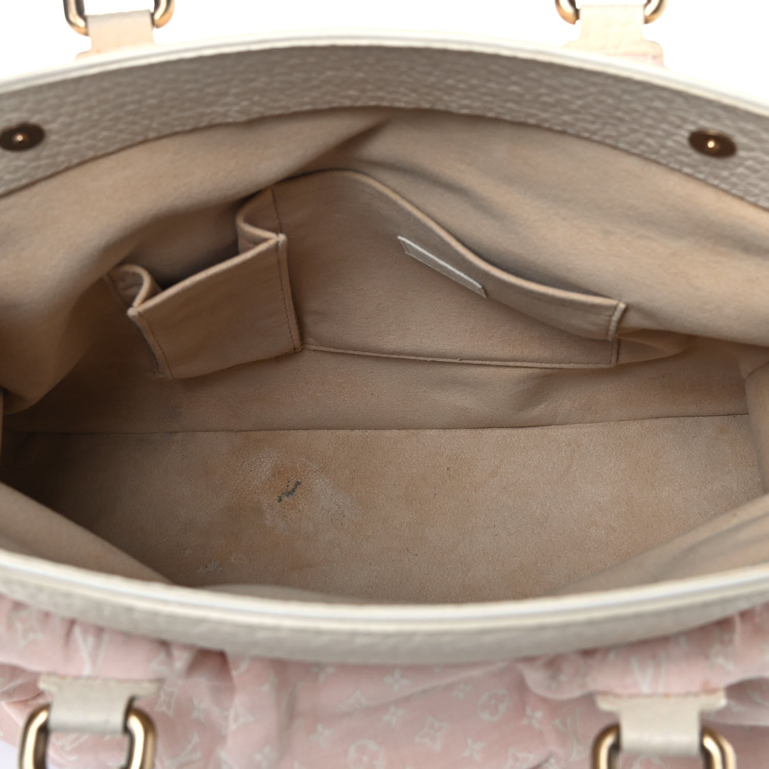 Louis Vuitton Mini Lin Trapeze GM Rose 4 of 5