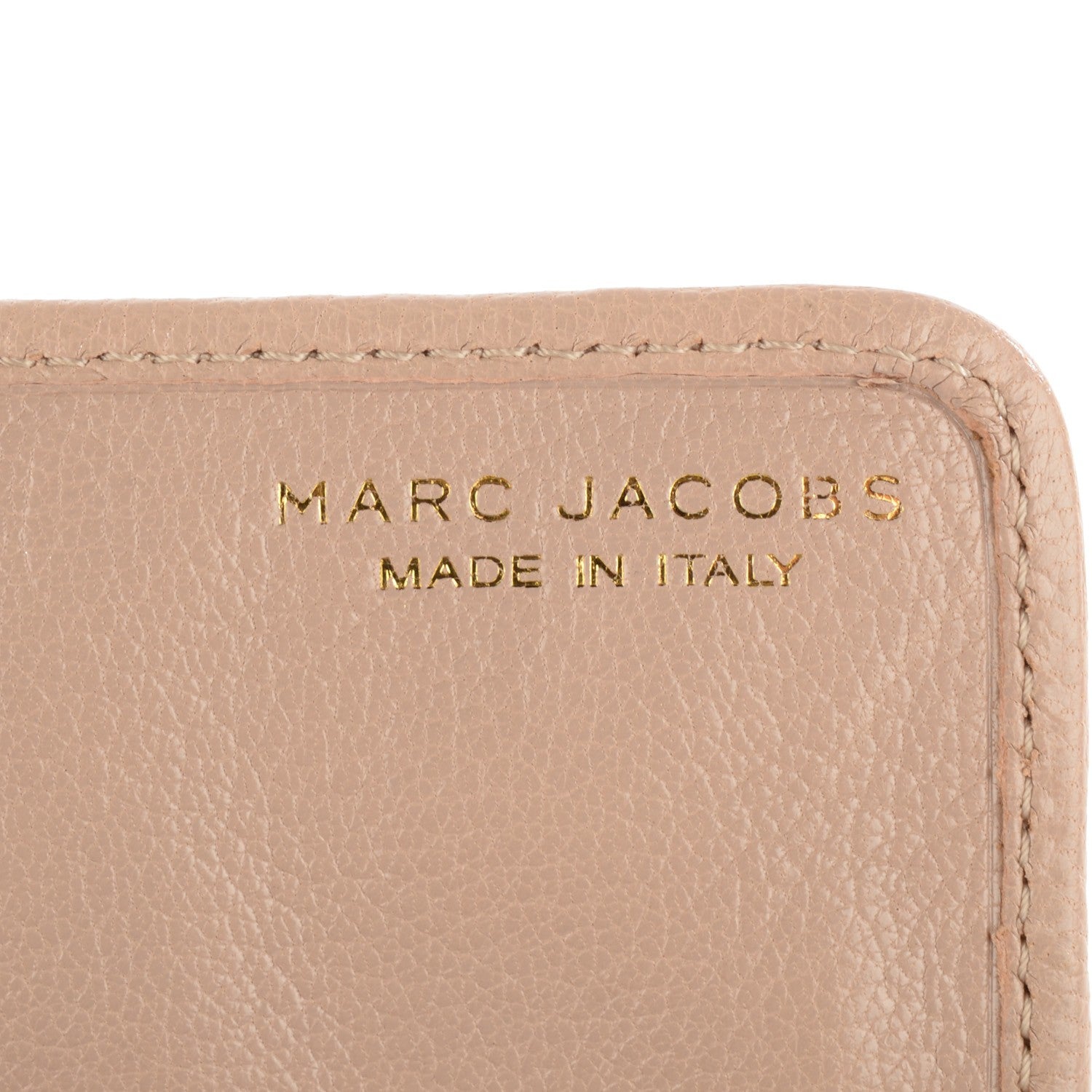 Marc Jacobs Lacquered Lambskin Baroque Double Groove Wallet Blush 5 of 7