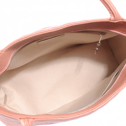 Chanel Caviar Medallion Tote Salmon Pink 9 of 11